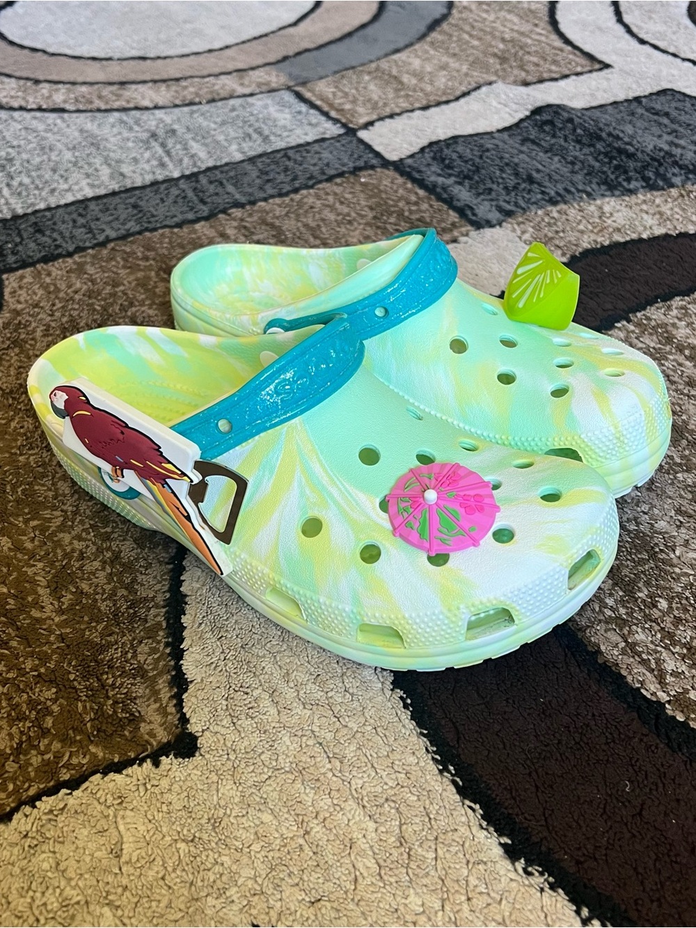 Crocs x Margaritaville Classic Clogs Unisex Size W11 M9.